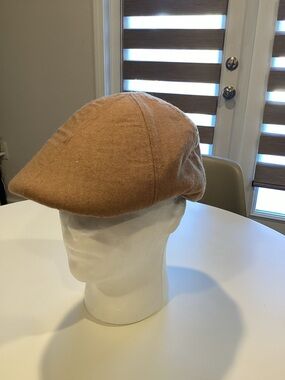 Men’s Newsboy Hat Retro Color Khaki